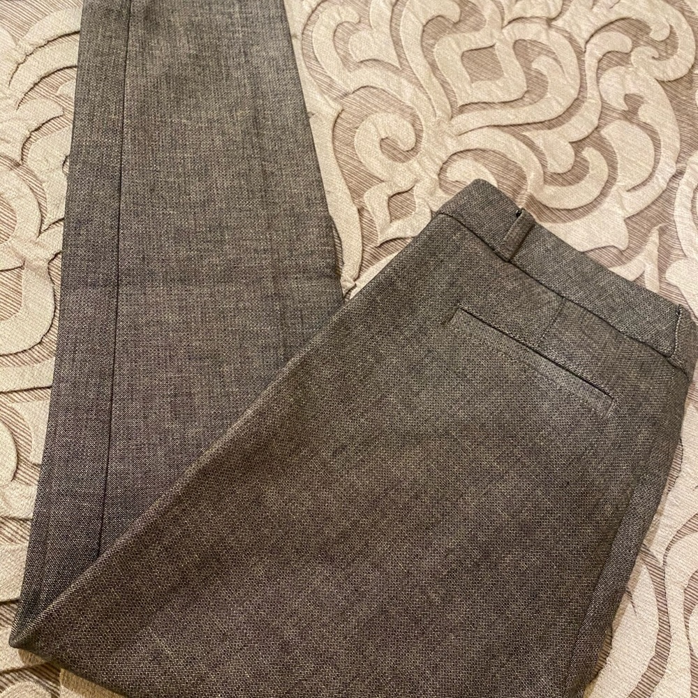 Grey pattern slacks